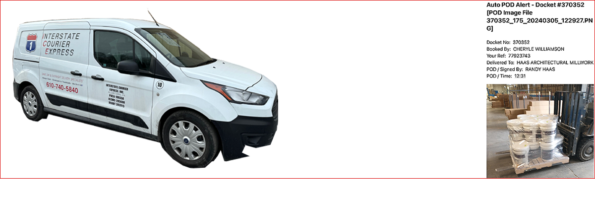 I.C.E. - Truck fleet available for fast delivery