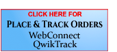 Place & Track Orders